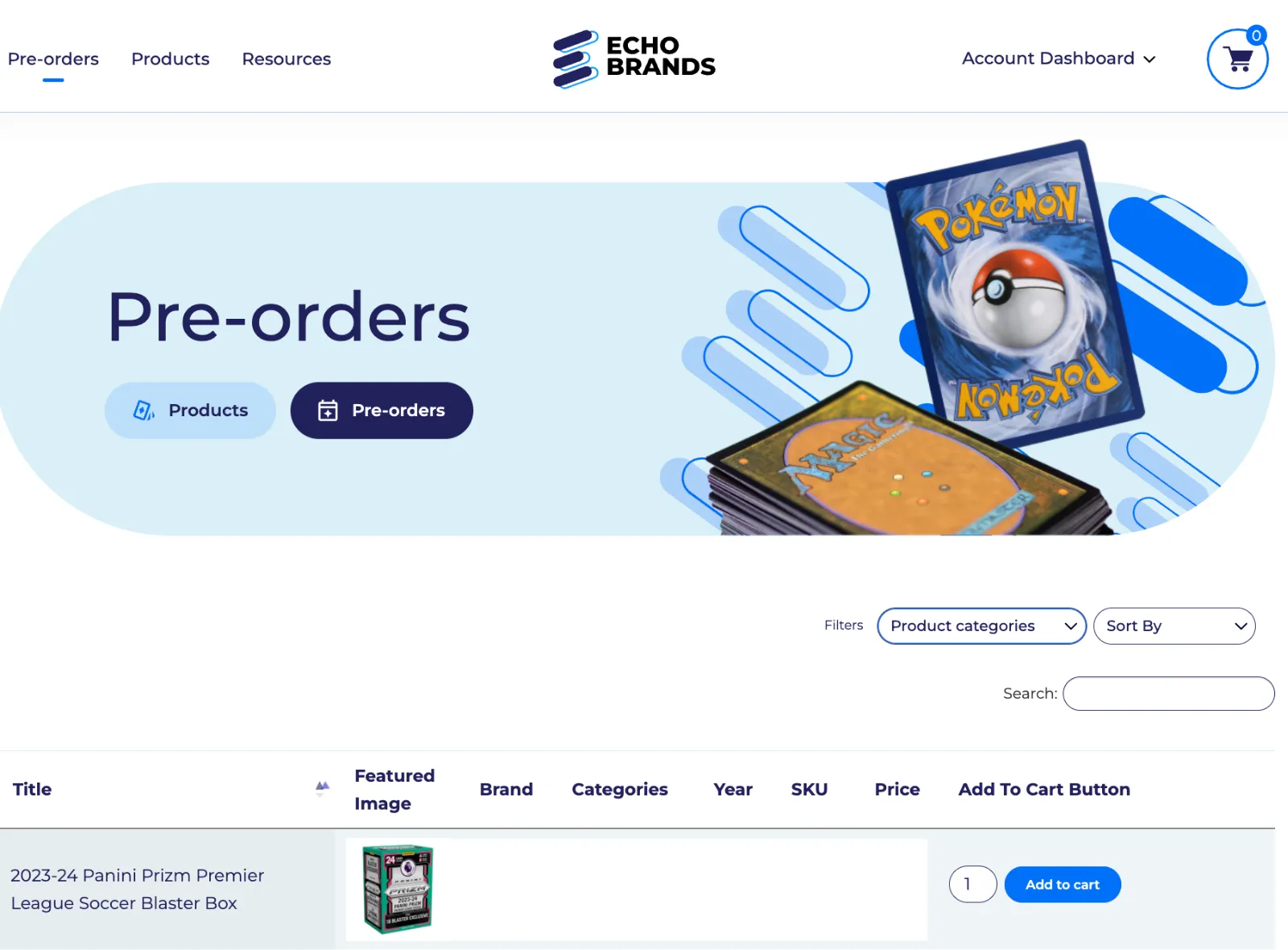 Homepage Hero Image - Wholesale portal